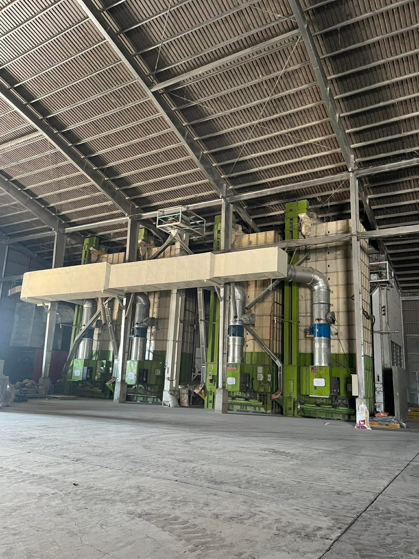 Industrial dryer tanks